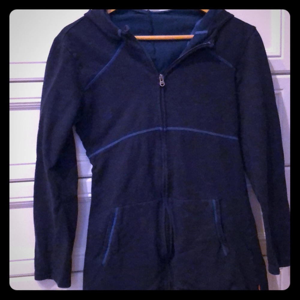 Lucy long hooded zip sweatshirt